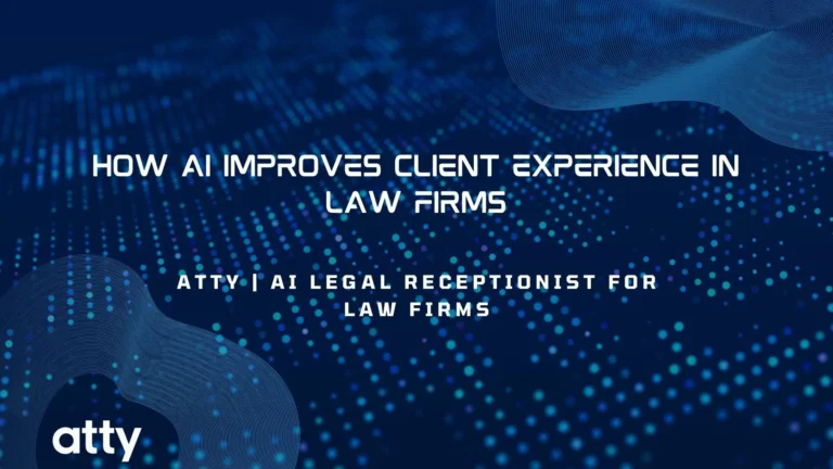 How AI Improves Client Experience in Law Firms