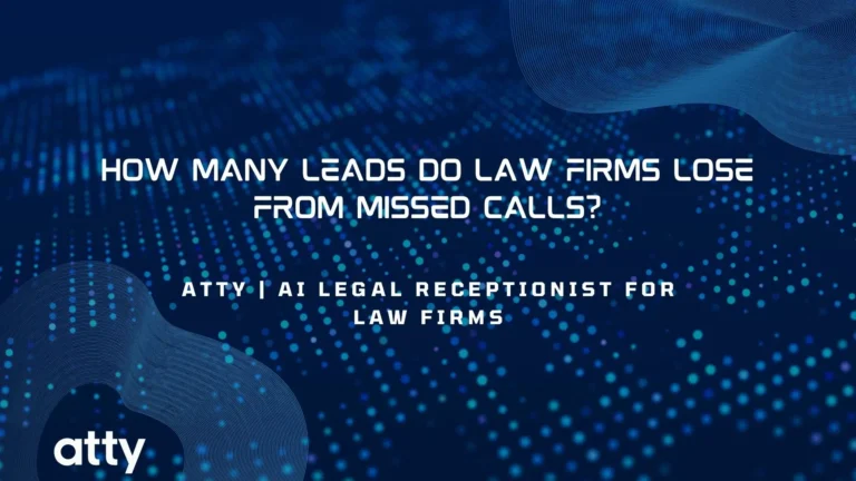 How Many Leads Do Law Firms Lose from Missed Calls?