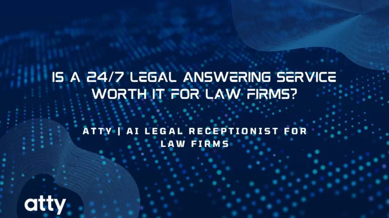 Is a 24/7 Legal Answering Service Worth It for Law Firms?