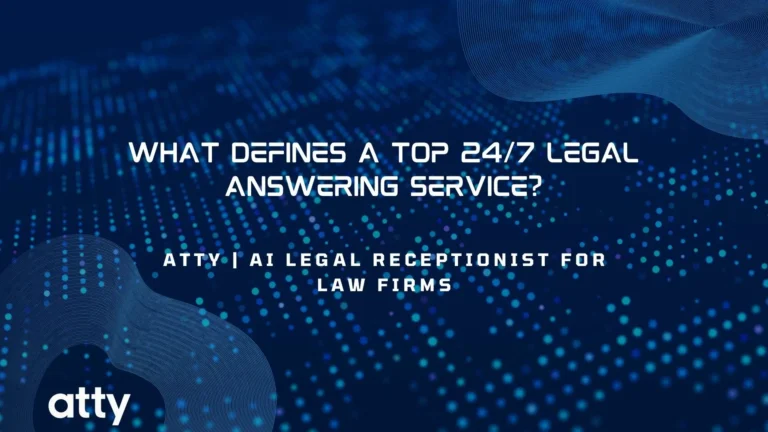 What Defines a Top 24/7 Legal Answering Service?