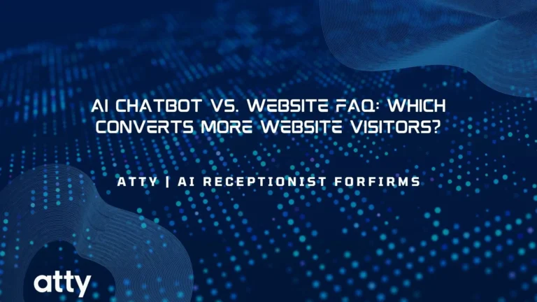 AI Chatbot vs. Website FAQ: Which Converts More Website Visitors?