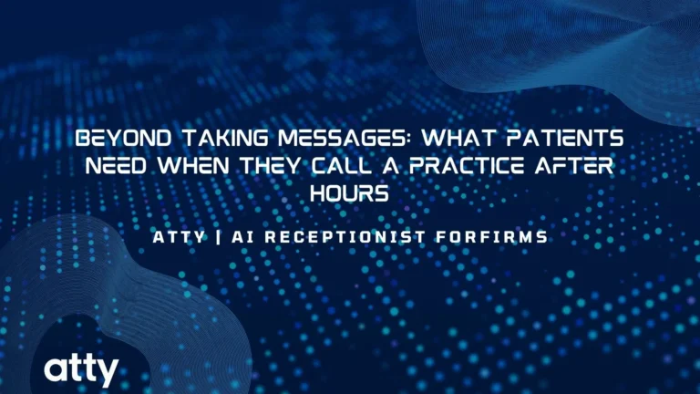 Beyond Taking Messages: What Patients Need When They Call a Practice After Hours