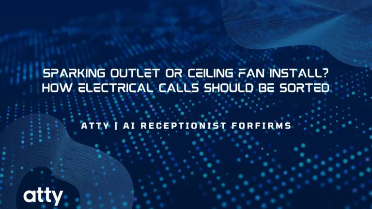 Sparking Outlet or Ceiling Fan Install? How Electrical Calls Should Be Sorted
