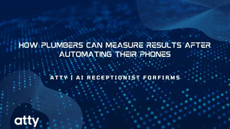 How Plumbers Can Measure Results After Automating Their Phones